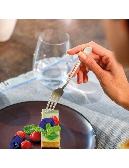 Set 6 Forchettine Dolce Bloom Antique PVD Inox...