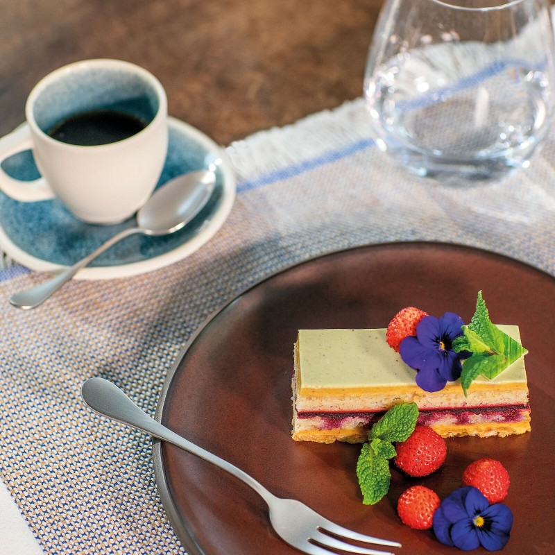 Set 6 Forchettine Dolce Bloom Antique PVD Inox...