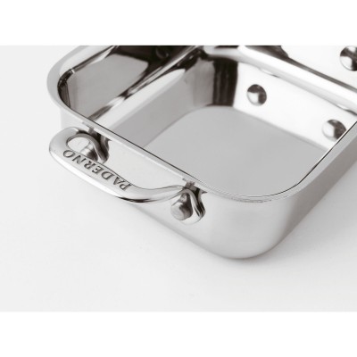 MINI TEGAME RETT. 12X10 H4 SERIE12200INOX 3-PLY 2