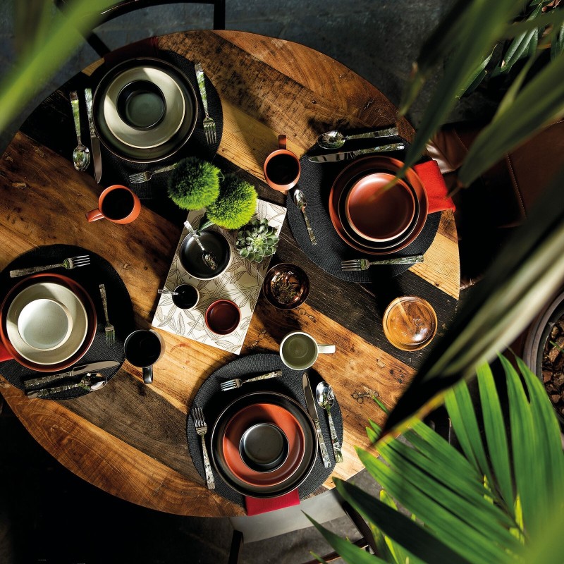 SET 24 POSATE JUNGLE INOX