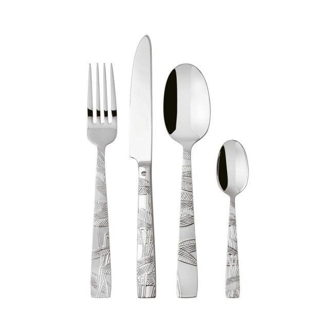 SET 24 POSATE JUNGLE INOX