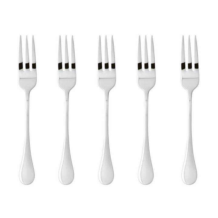 Sambonet Set di 6 forchettine da dolce Bloom in acciaio inox