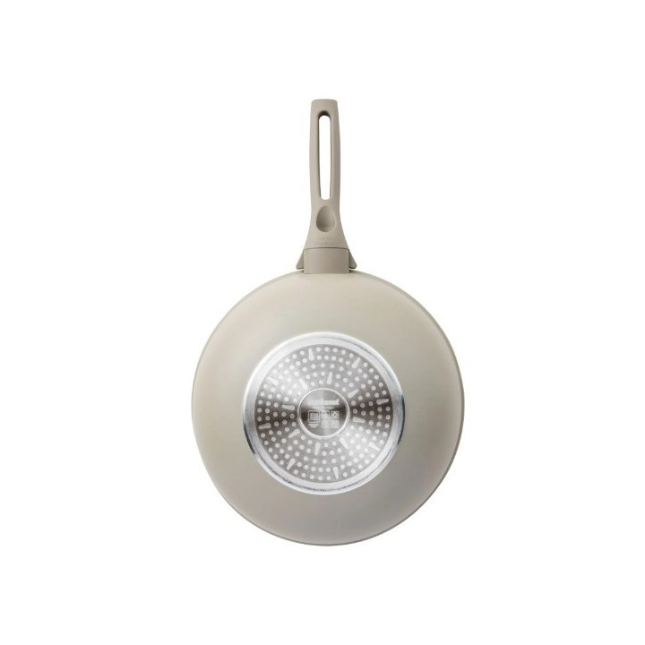Sambonet Wok Silver Force a un manico Ø 28 cm