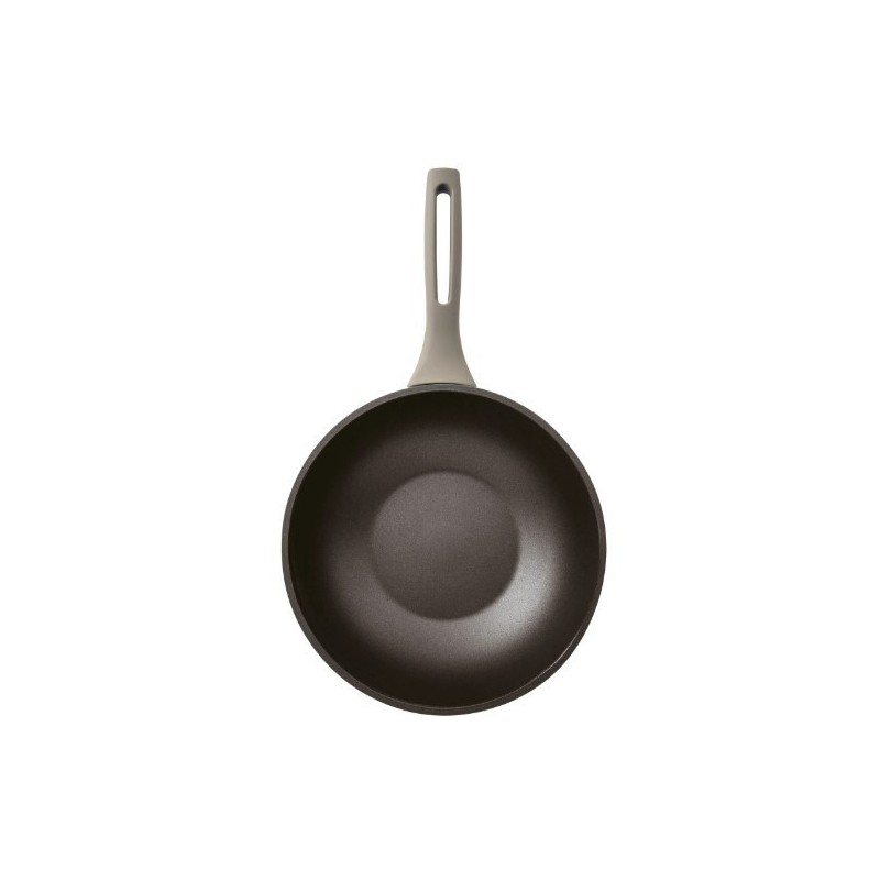 WOK 1MANICO CM28 SILVER FORCE ALLUMINIO