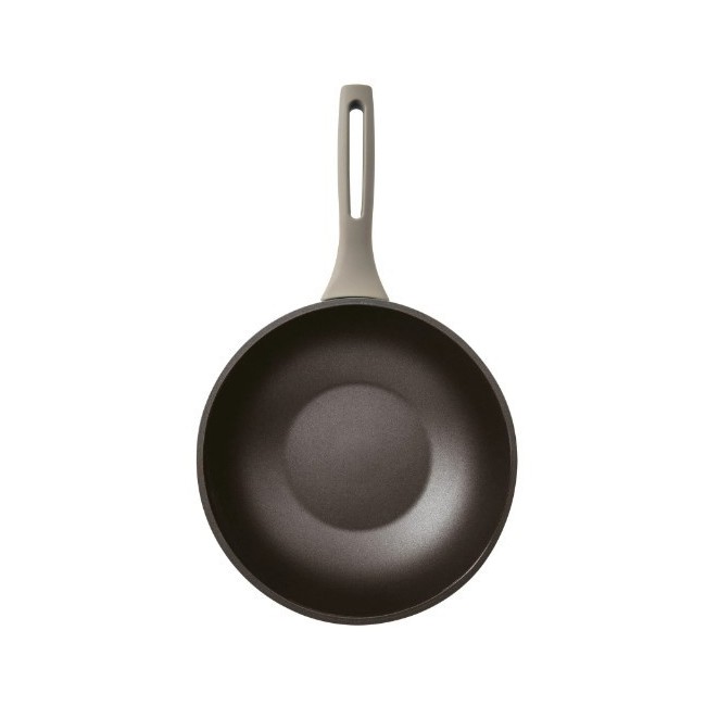 WOK 1MANICO CM28 SILVER FORCE ALLUMINIO
