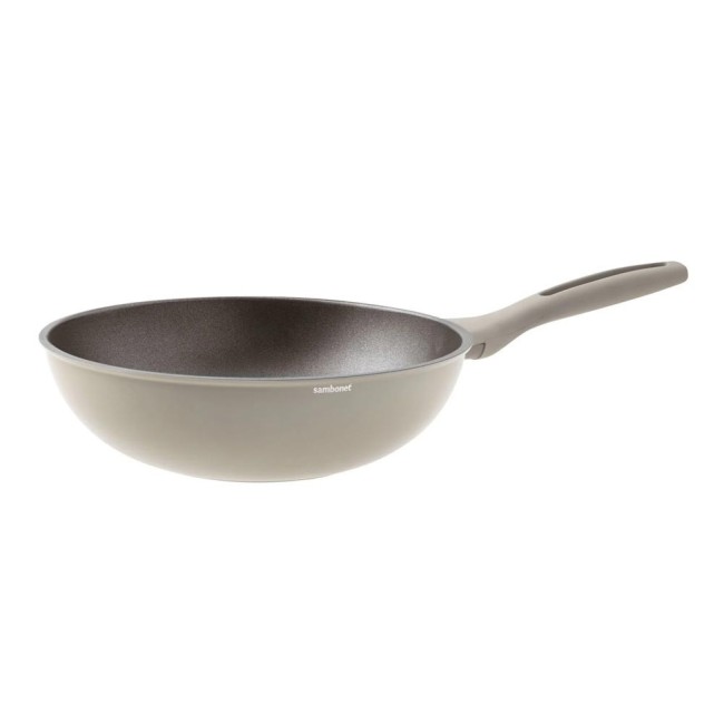 WOK 1MANICO CM28 SILVER FORCE ALLUMINIO