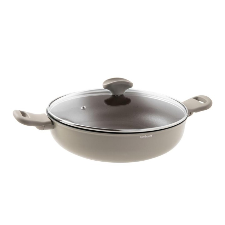 Sambonet Tegame Silver Force con coperchio Ø 28 cm