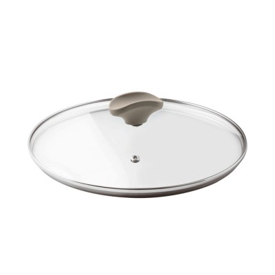COPERCHIO D.28 CM. SILVER FORCE VETRO