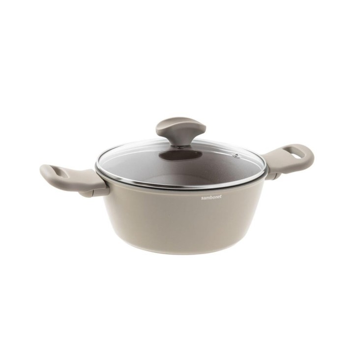 Sambonet Casseruola alta Silver Force con coperchio Ø 20 cm