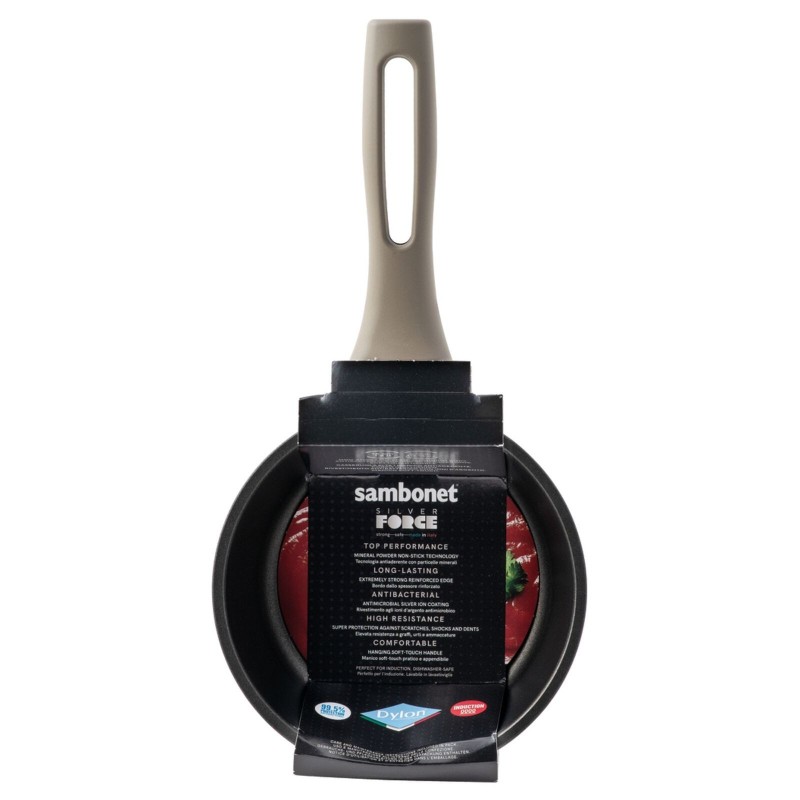 Casseruola Alta 1 Manico Cm 16 SILVER FORCE ALLUMI