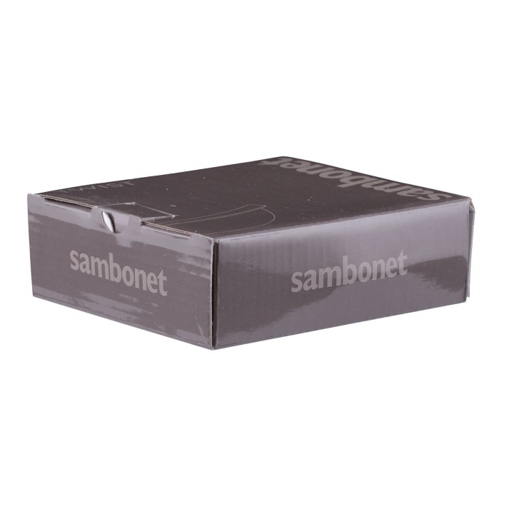 Sambonet Ciotola ovale Twist in acciaio a 30 × 25 cm