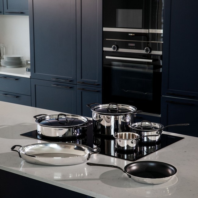 Padella 1 manico 26cm Antiaderente Home Chef inox