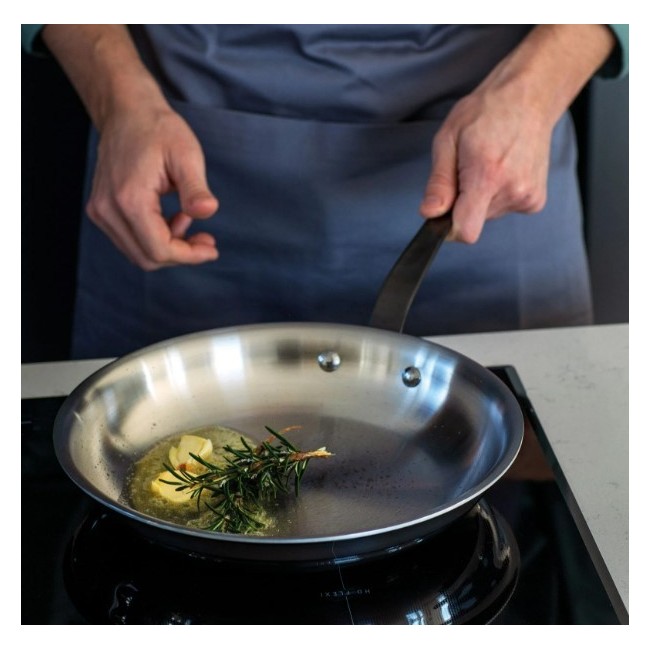 Padella 1 manico 30cm H5 Home Chef inox