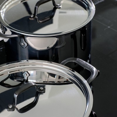 Casseruola alta 2MC/Cop 20cm Home Chef inox 2