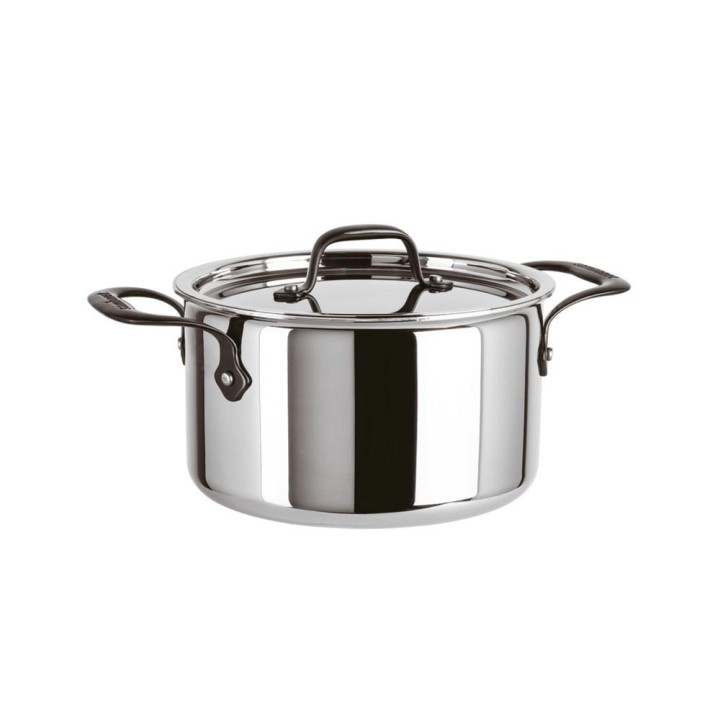 Sambonet Casseruola alta Home Chef con coperchio Ø 20 cm
