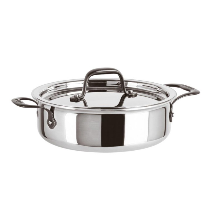 Sambonet Casseruola bassa Home Chef con coperchio Ø 28 cm