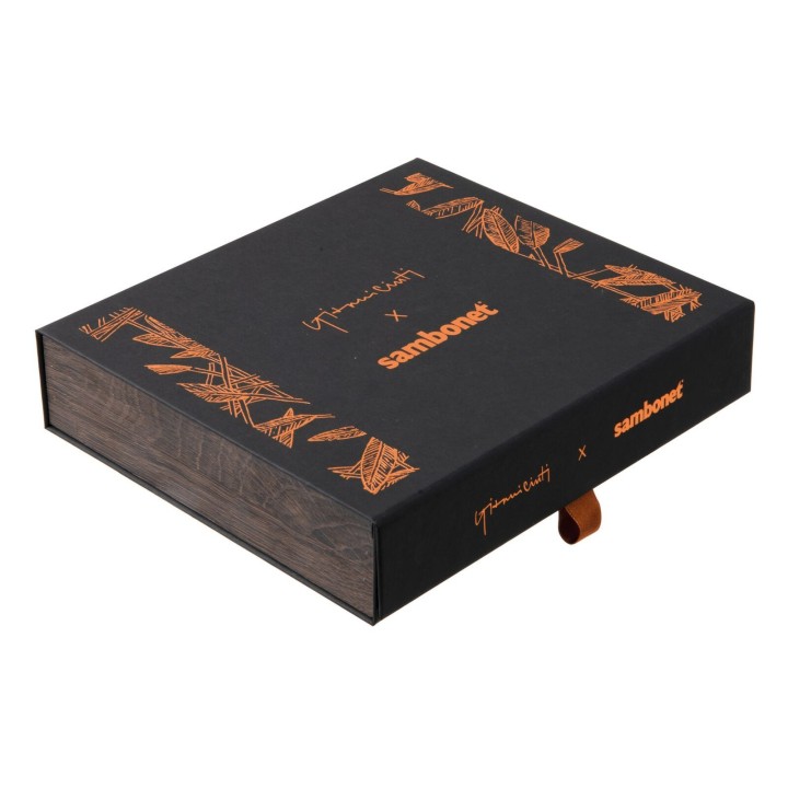 Sambonet Set di 6 forchettine Jungle in acciaio inox