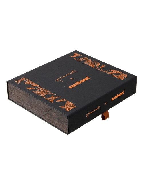 SET 6 FORCH. DOLCE JUNGLE PVD BLACK