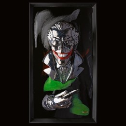 Macrì Quadro scultura Joker con mano 38 × 69 cm