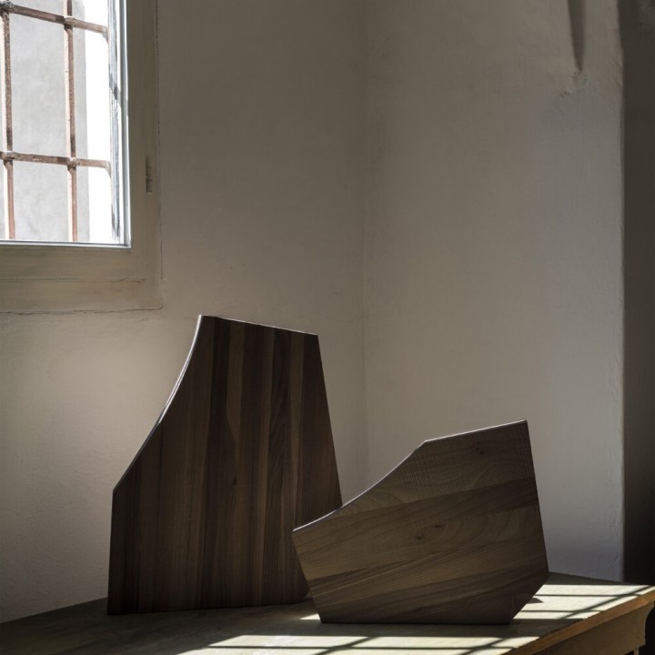 KnIndustrie Tagliere scultura Materials in frassino 30 × 40