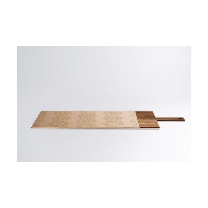 KnIndustrie Tagliere In-Taglio 2 ecru 18 × 79 cm