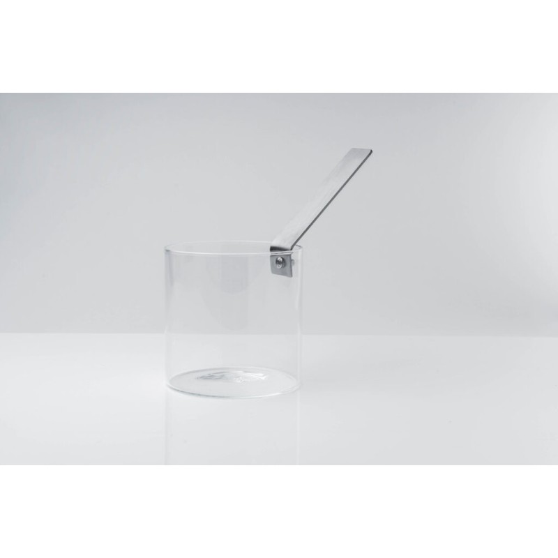 THEKETTLE BOLLILATTE VETRO 12 CM