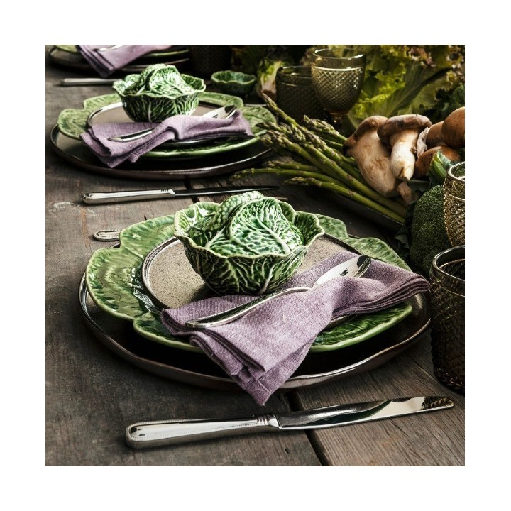 Bordallo Pinheiro 2 zuppiere Cabbage da 0,2 litri