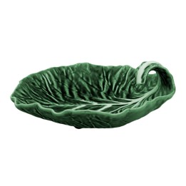 Bordallo Pinheiro Vassoio foglia di cavolo Cabbage grande