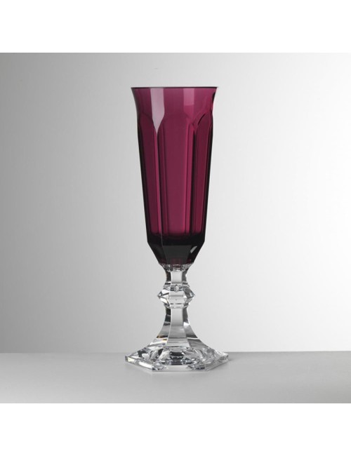 SET 6 FLUTE CHAMPAGNE  DOLCE VITA RUBINO