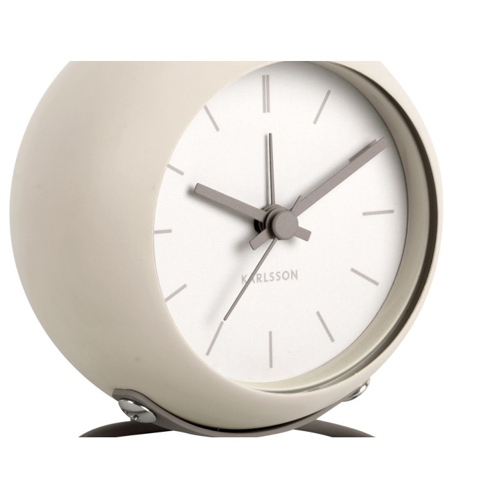 Karlsson Sveglia Nirvana Globe grigio chiaro