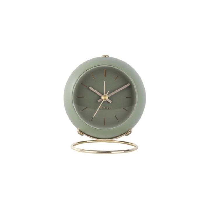 Karlsson Sveglia Globe verde muschio Ø 9,5 cm