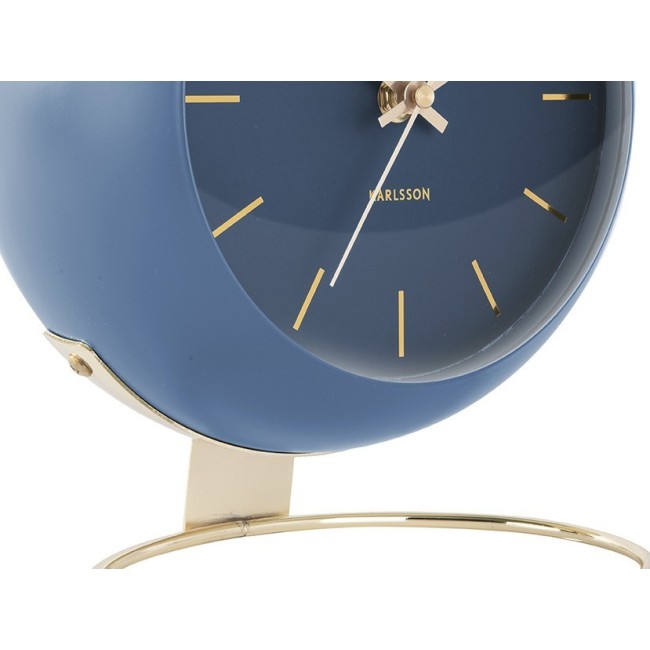 Table clock Globe dark blue, Des. Ar
D. 21cm, H. 2