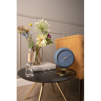Table clock Globe dark blue, Des. Ar
D. 21cm, H. 2 2