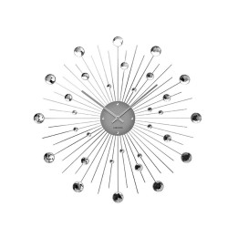 Karlsson Orologio Sunburst Crystal argento Ø 50 cm