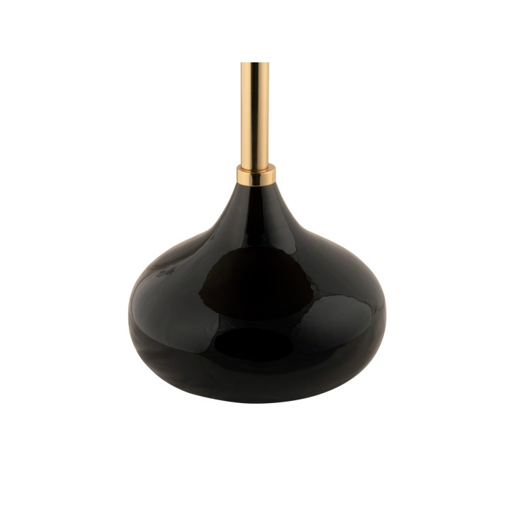 Karlsson Tavolino Enamel large nero Ø 50 cm