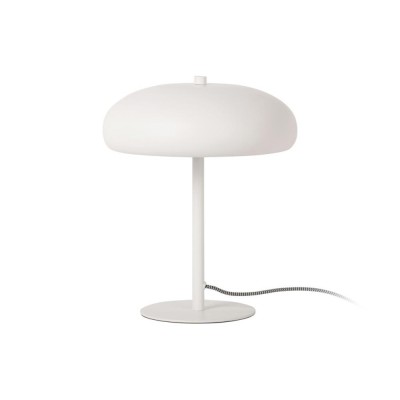 Table lamp shroom iron white