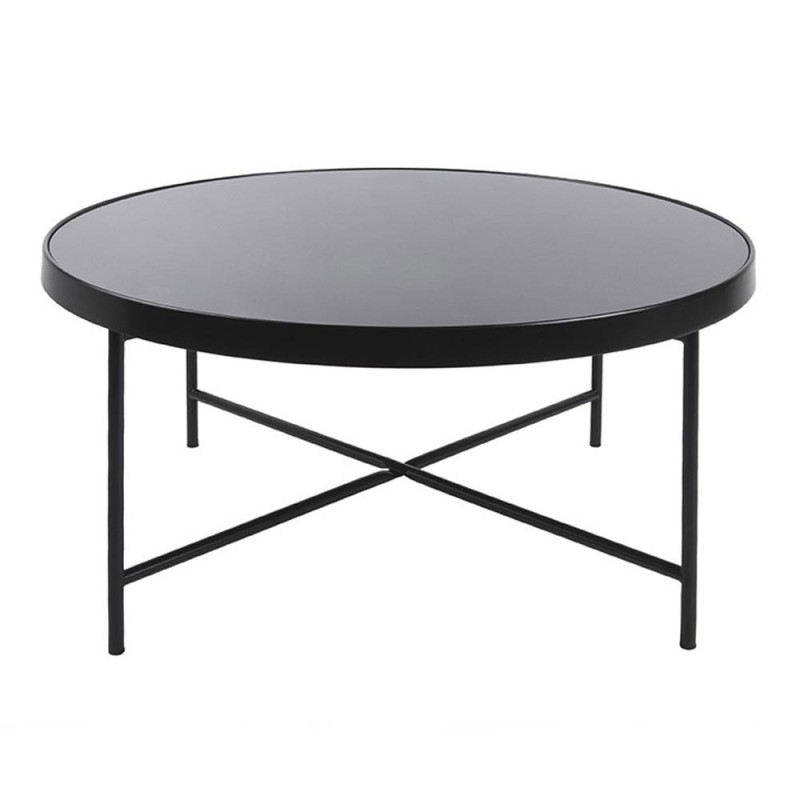 Coffee Table Smooth XL Karlsson – Tavolino da Salotto Moderno in Metallo Nero