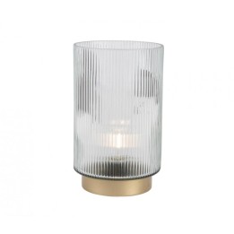 Karlsson Lampada votiva LED Tube in vetro alta 24,5 cm
