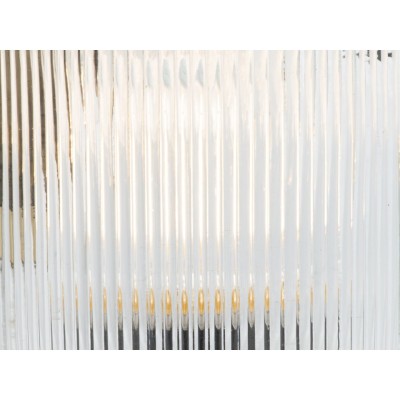 Votive LED Tube large glass clear 2