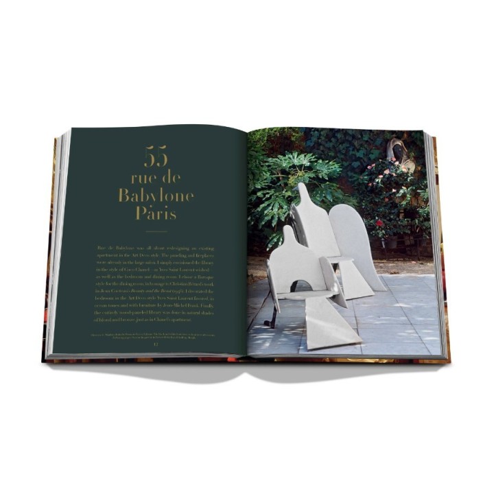 Assouline Libro Yves Saint Laurent at Home