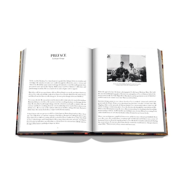Assouline Libro Yves Saint Laurent at Home