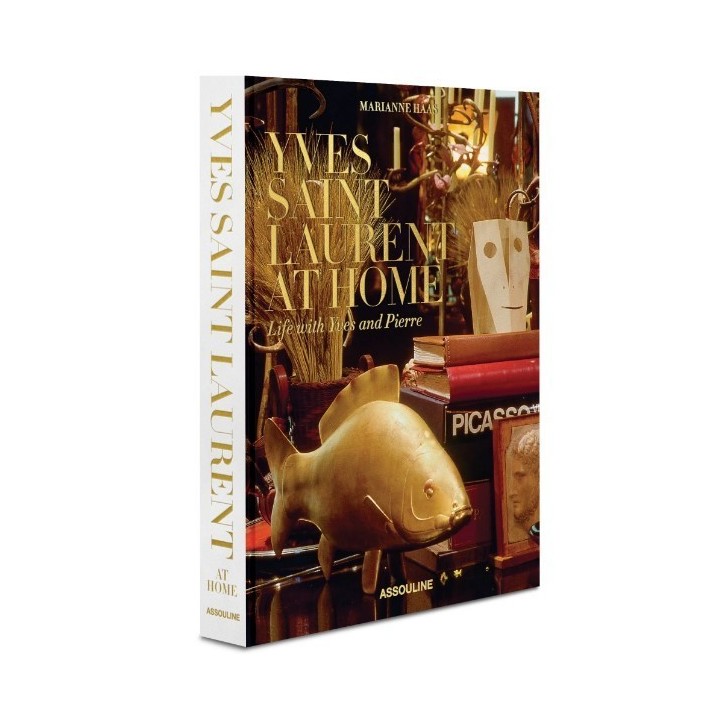 Assouline Libro Yves Saint Laurent at Home
