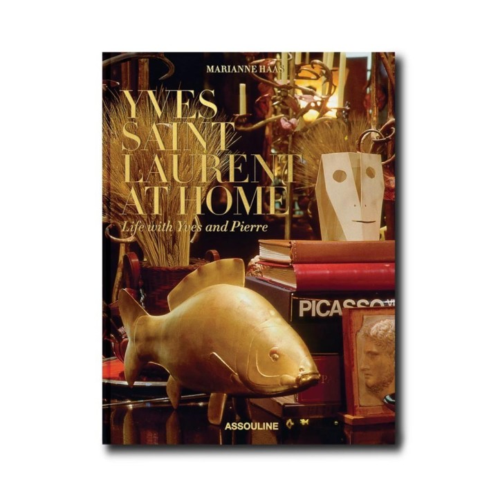 Assouline Libro Yves Saint Laurent at Home