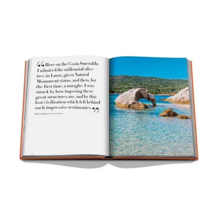 Assouline Libro Costa Smeralda copertina in seta