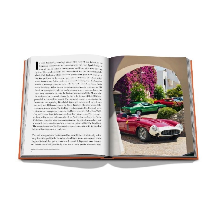 Assouline Libro Costa Smeralda copertina in seta