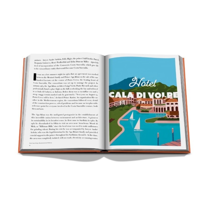 Assouline Libro Costa Smeralda copertina in seta