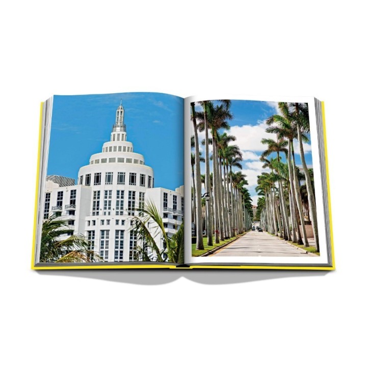 Assouline Libro Miami Beach copertina in lino