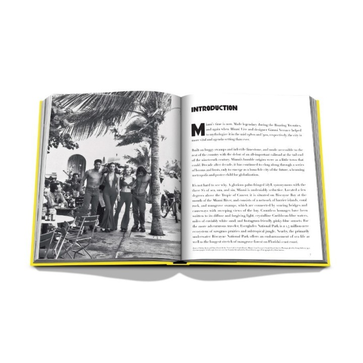 Assouline Libro Miami Beach copertina in lino