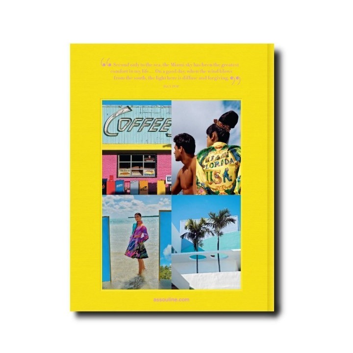 Assouline Libro Miami Beach copertina in lino