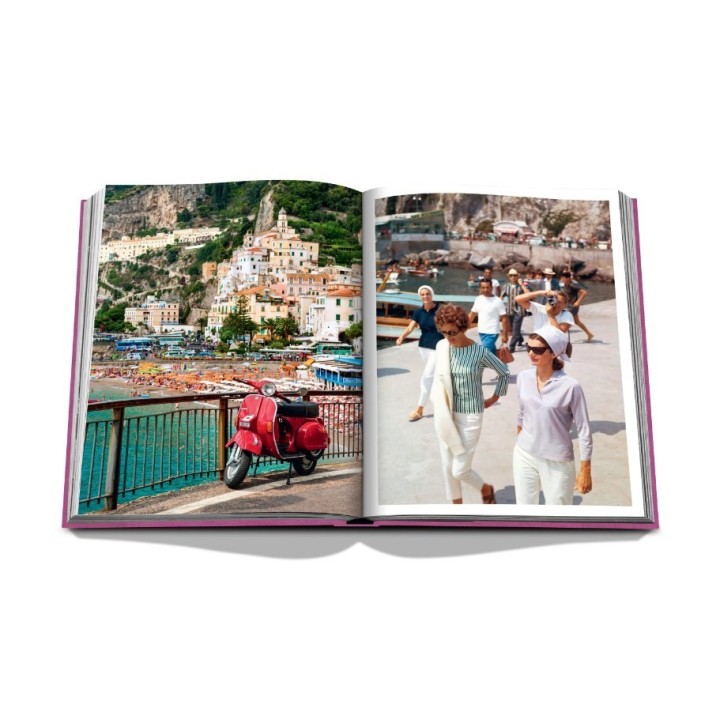 Assouline Libro Amalfi Coast copertina in lino